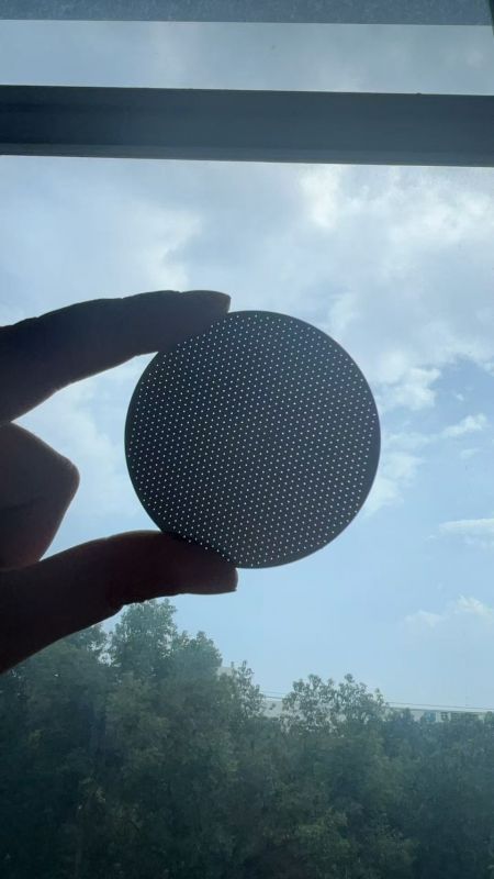 Laser micro-drilling on stainless steel